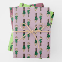 Wrapping Paper Flat Sheet Set of 3
