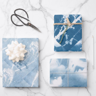 Wrapping Paper Flat Sheet Set of 3