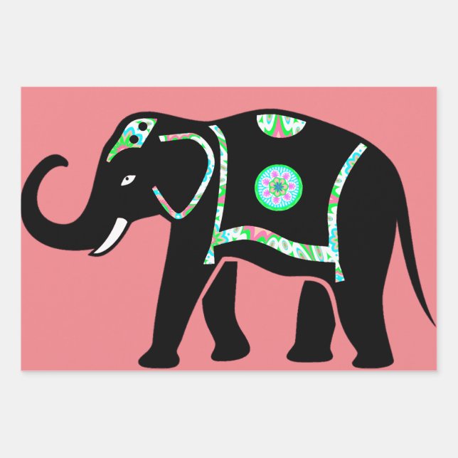 Wrapping Paper Flat Sheet Set of 3 (Front)