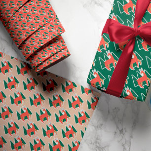 Wrapping Paper Flat Sheet Set of 3