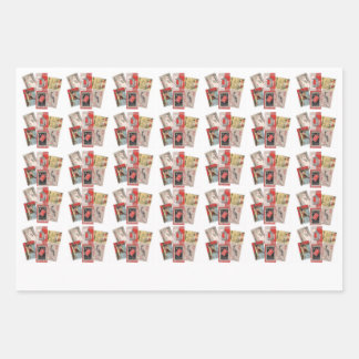 Wrapping Paper Flat Sheet Set of 3