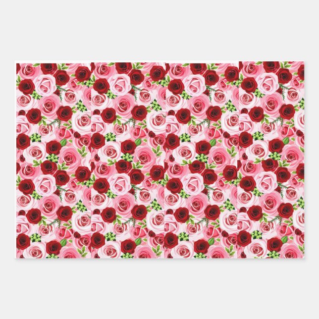 Wrapping Paper Flat Sheet Set of 3 (Front)