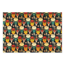 Wrapping Paper Flat Sheet Set of 3