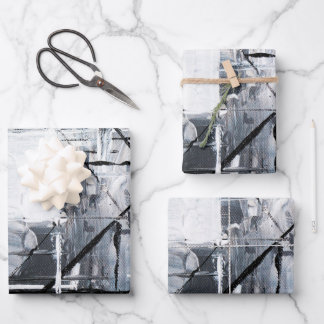 Wrapping Paper Flat Sheet Set of 3