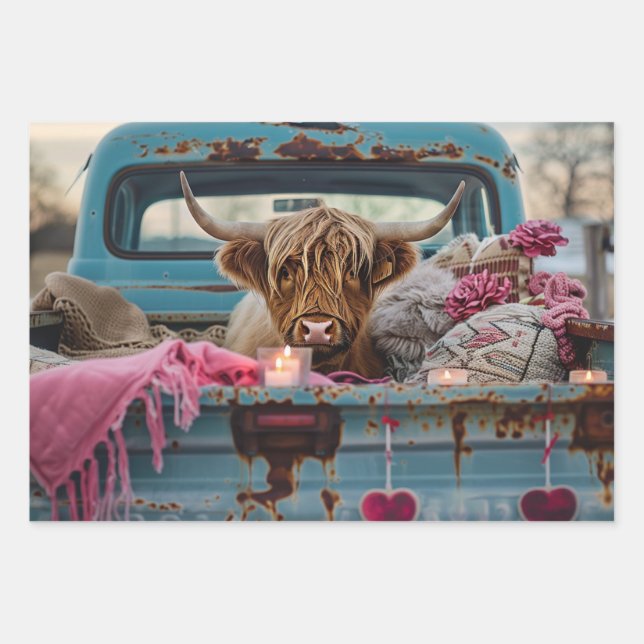 Wrapping Paper Flat Sheet Set of 3 (Front)