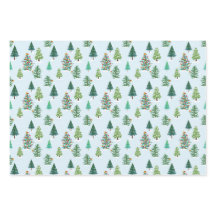 Wrapping Paper Flat Sheet Set of 3