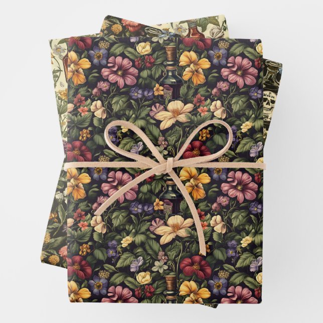 Wrapping Paper Flat Sheet Set of 3 (In situ)