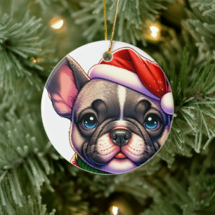 Wrapping Paper Flat Sheet Set of 3 Ceramic Ornamen Ornament