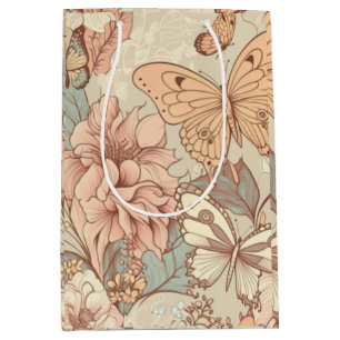 Wrapping Paper Flat Sheet Set of 3 Medium Gift Bag