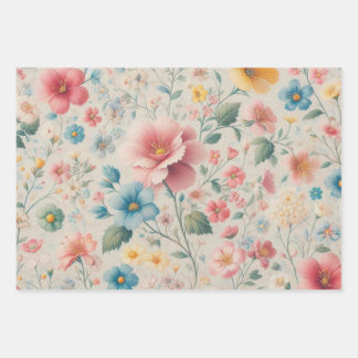 Wrapping Paper Floreal
