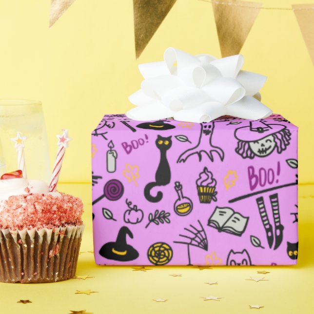 Wrapping Paper for Halloween. (Birthday Party)