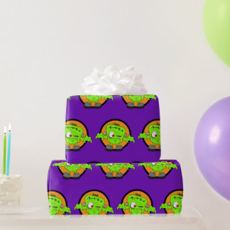 Wrapping Paper - Frank-On-Purple