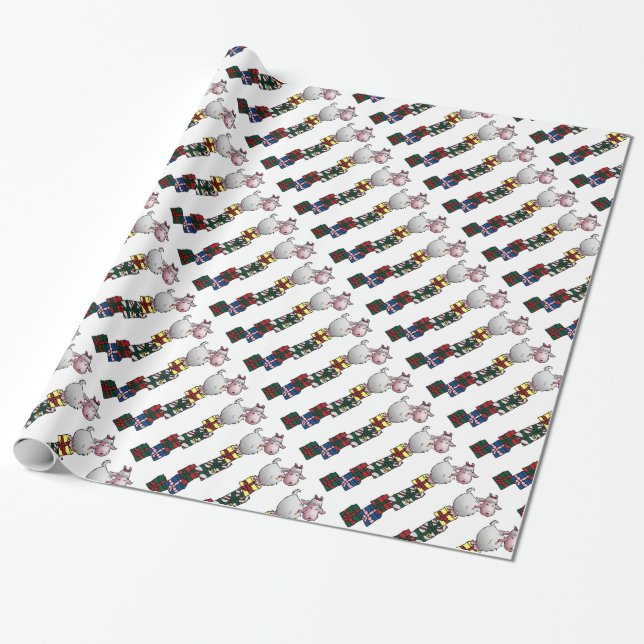 Wrapping Paper, Gabbi Goat Gifts Wrapping Paper (Unrolled)