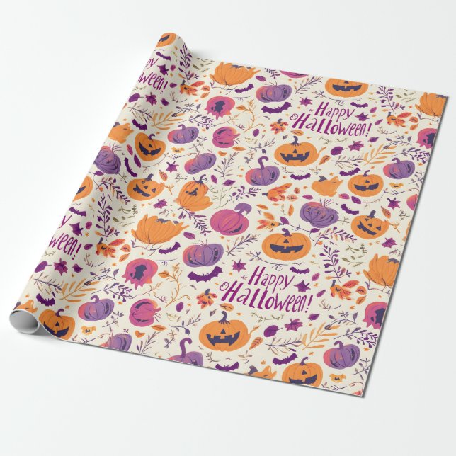 Wrapping Paper(Halloween) Wrapping Paper (Unrolled)