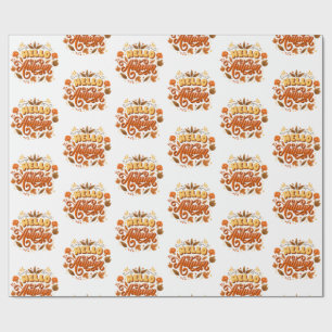 Wrapping Paper-Hello Autumn Wrapping Paper 