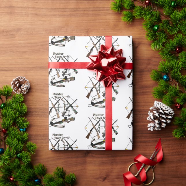 Wrapping Paper, hunting, hunter gifts Paper (Holiday Gift)