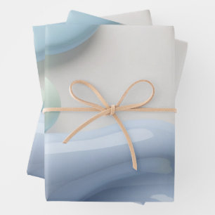 Wrapping paper in stylish abstract graphic