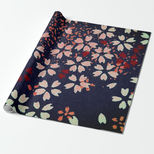 Wrapping Paper JAPANESE ABSTRACT PATTERN (Unrolled)