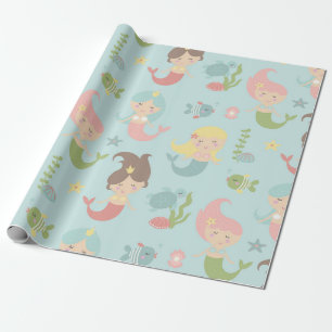 Wrapping Paper - Let's Be Mermaid 3