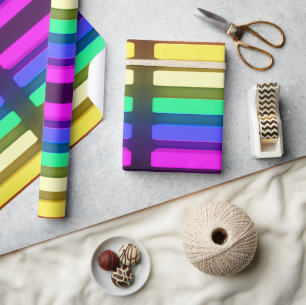 Wrapping Paper - LGBT Neon Lights