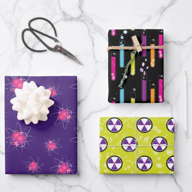 Wrapping Paper | Mad Science (Front)