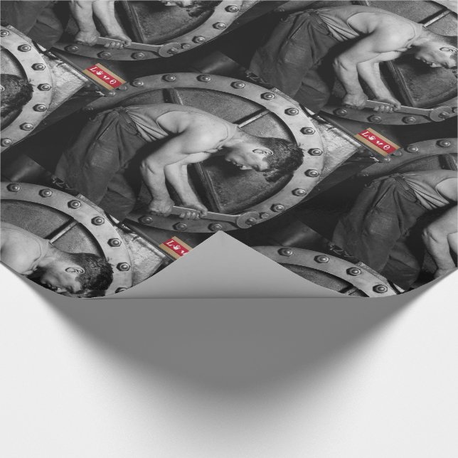 Wrapping paper Mechanic (Corner)