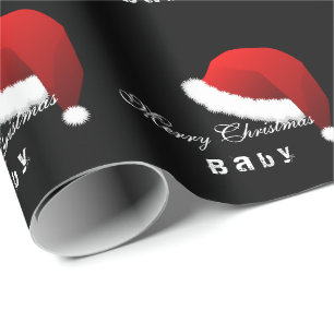 Wrapping paper Merry Christmas Baby