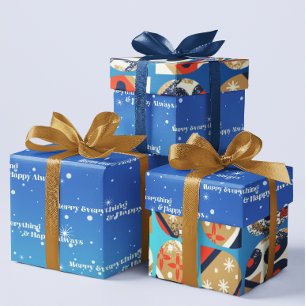 Wrapping Paper Merry Everything & Happy Always