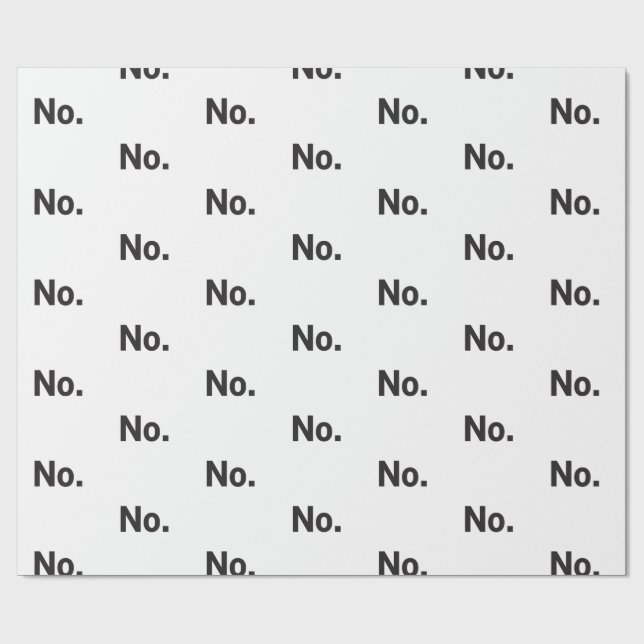 Wrapping Paper: No. Wrapping Paper (Flat)