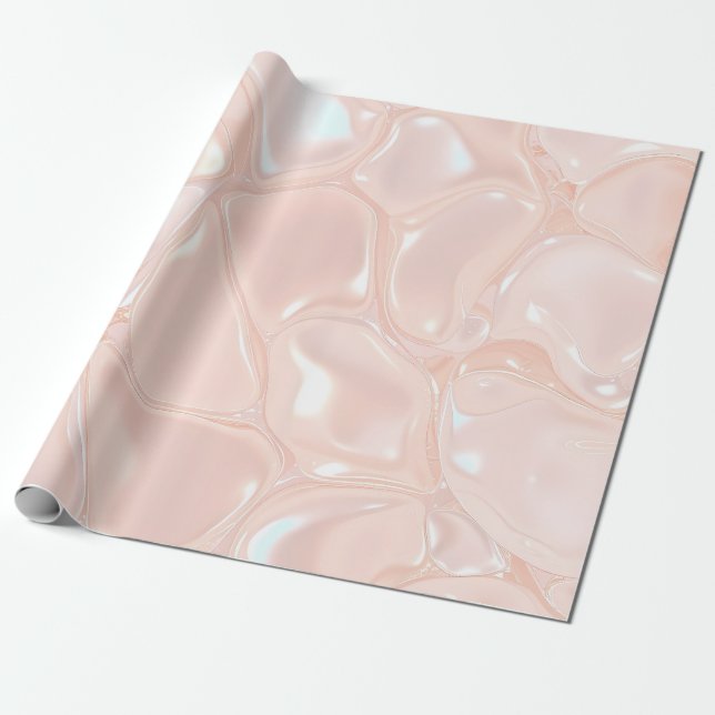 wrapping paper pastel slime design (Unrolled)