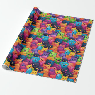 Wrapping Paper - Pride Cats 3