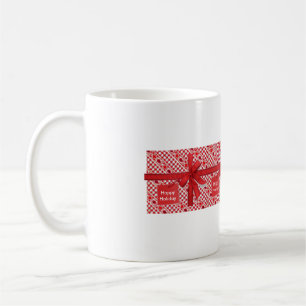 Wrapping Paper Red Coffee Mug