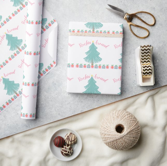 Wrapping Paper Rockin' Around! (Crafts)