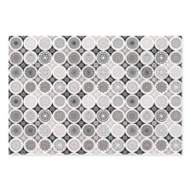 wrapping paper set of 3 sheets abstract mandala