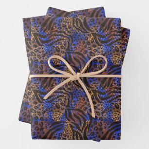 Wrapping Paper Sheets-Animal Print