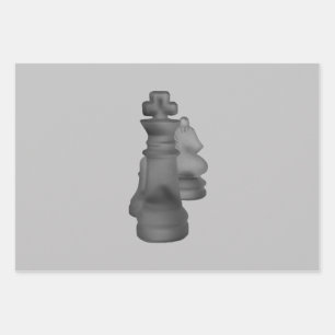 Wrapping Paper Sheets Chess