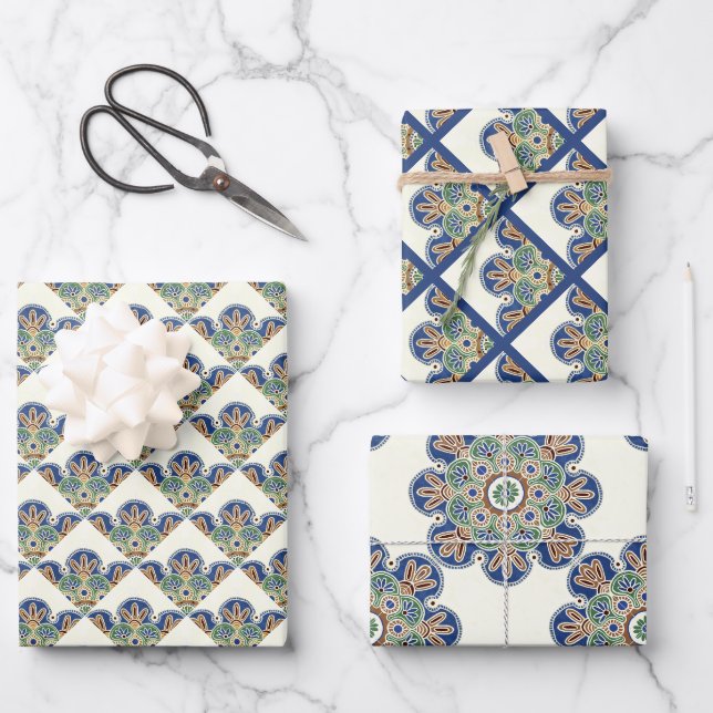 Wrapping paper sheets, set of 3 (Front)