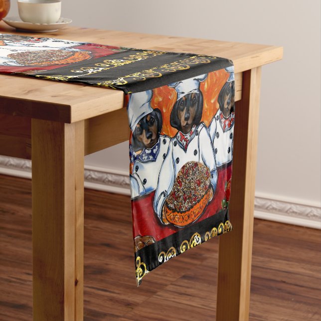 Wrapping Paper Short Table Runner (In Situ)