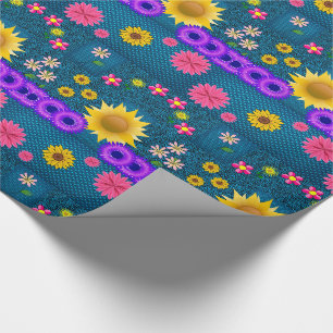 Wrapping paper Sunflower