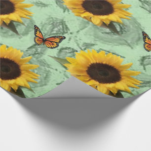 Wrapping paper Sunflower