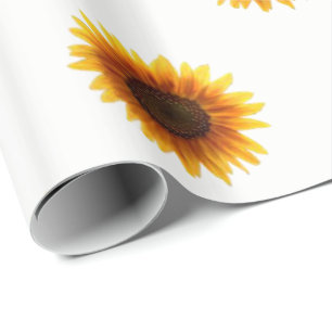 Wrapping paper Sunflower