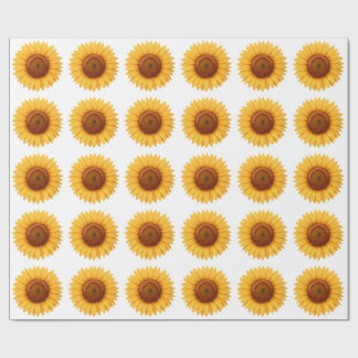 Wrapping Paper - Sunflower