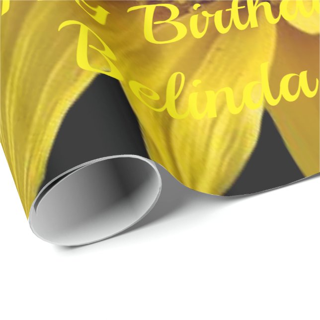 Wrapping paper Sunflower (Roll Corner)