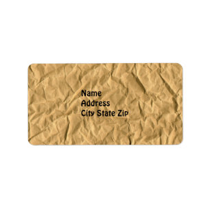 wrapping paper texture Avery Label