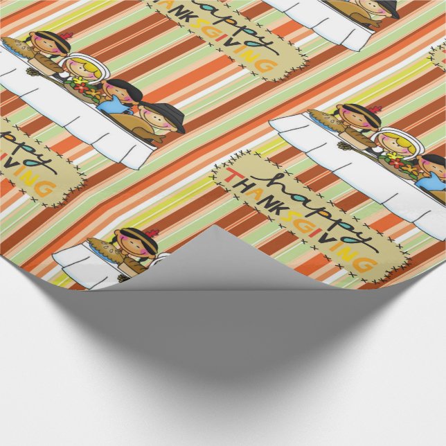 Wrapping paper Thanksgiving (Corner)