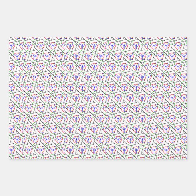 Wrapping Paper - Variations On Five-Colour Boogie (Front)