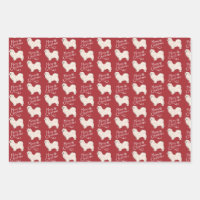 Wrapping Paper White Tibetan Spaniel