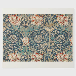WRAPPING PAPER : WILLIAM MORRIS : HONEYSUCKLE