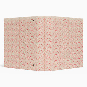Wrapping paper with a repeating pattern of red, or binder