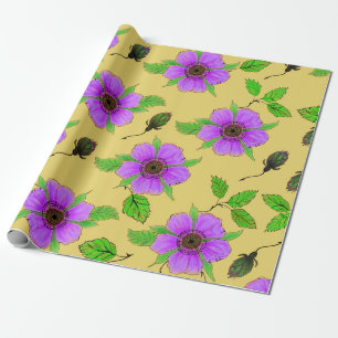 Wrapping Paper with spring print